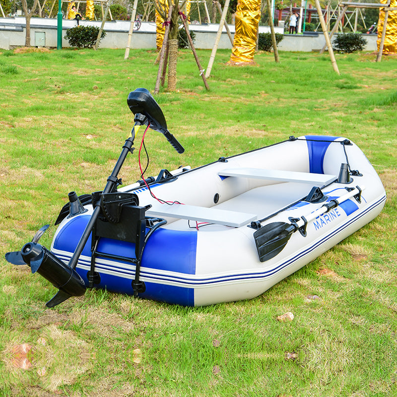 Solar Marine 2.3M/3.0M/3.6M Inflatable Boat + New HANGKAI 4.0HP Electric Motor + Motor Mount 3in1 Set