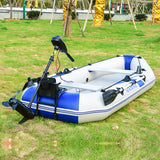 Solar Marine 2.3M/3.0M/3.6M Inflatable Boat + New HANGKAI 4.0HP Electric Motor + Motor Mount 3in1 Set