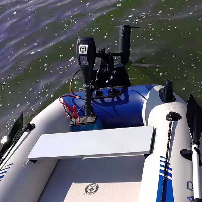 Solar Marine 2.3M/3.0M/3.6M Inflatable Boat + New HANGKAI 4.0HP Electric Motor + Motor Mount 3in1 Set