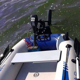 Solar Marine 2.3M/3.0M/3.6M Inflatable Boat + New HANGKAI 4.0HP Electric Motor + Motor Mount 3in1 Set