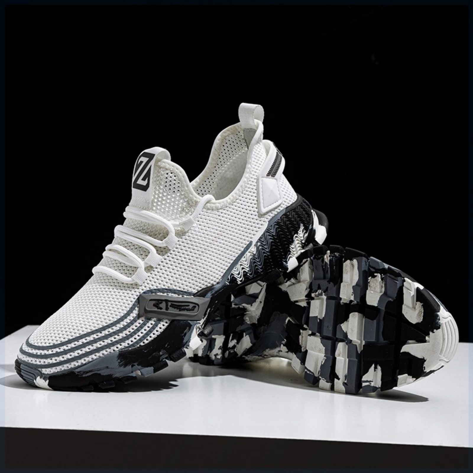 Men's Summer Sandals Running Casual Shoes Outdoor Athletic Jogging Sports Tennis Sneakers Gym Non-slip Breathable Shoes