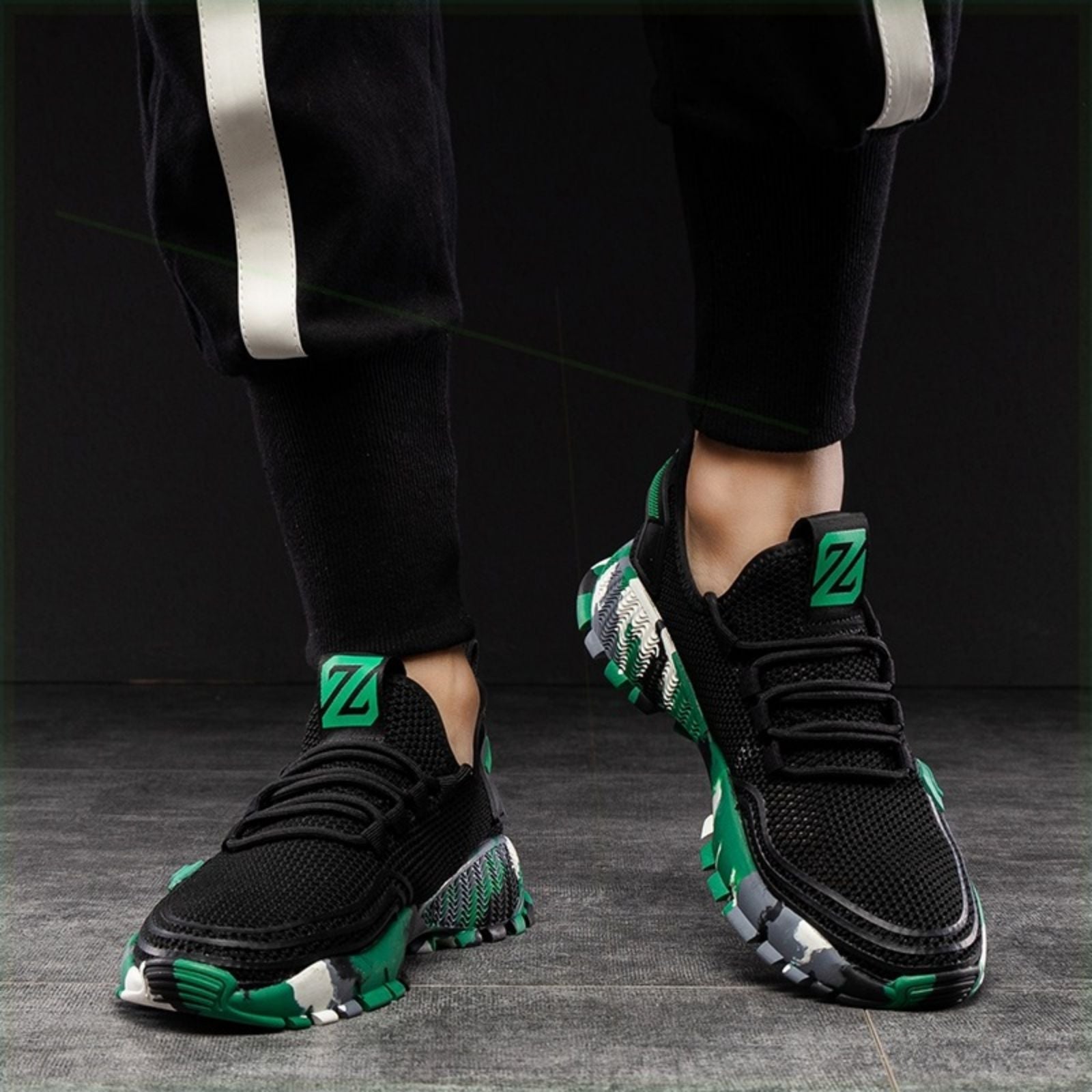 Men's Summer Sandals Running Casual Shoes Outdoor Athletic Jogging Sports Tennis Sneakers Gym Non-slip Breathable Shoes