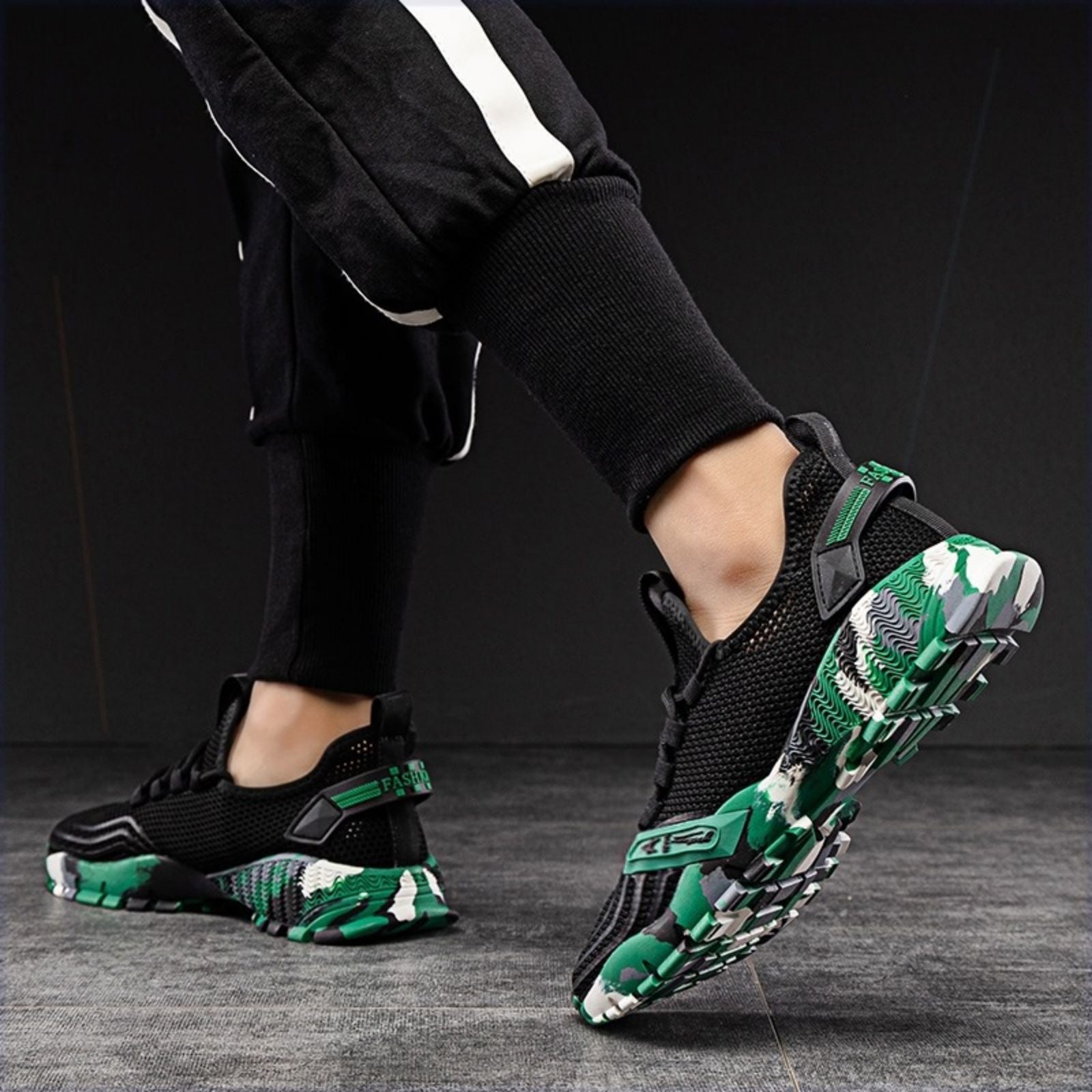 Men's Summer Sandals Running Casual Shoes Outdoor Athletic Jogging Sports Tennis Sneakers Gym Non-slip Breathable Shoes