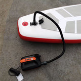 20PSI High Pressure SUP Electric Air Pump Dual Stage Inflation & Deflation Function Paddle Board Pump for Inflatable SUP Boards, Boats, Kayaks