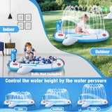 Inflatable Sprinkler Pools Swimming Pool Splash Pad for Boys Girls