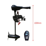 Solar Marine Inflatable Boat + 40LBS/ 66LBS/ 86LBS Electric Trolling Motor + Motor Mount 3in1 Set