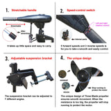 Inflatable Boat Motor Engine Electric Trolling Motor 40LBS/66LBS/86LBS