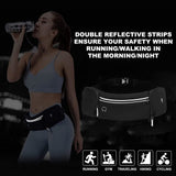 Running Belt Waist Bag with Hidden Water Bottle Holder For Men & Women
