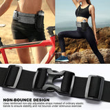 Running Belt Waist Bag with Hidden Water Bottle Holder For Men & Women