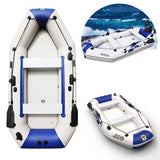 Solar Marine 2.3M/3.0M/3.6M Inflatable Boat + New HANGKAI 4.0HP Electric Motor + Motor Mount 3in1 Set