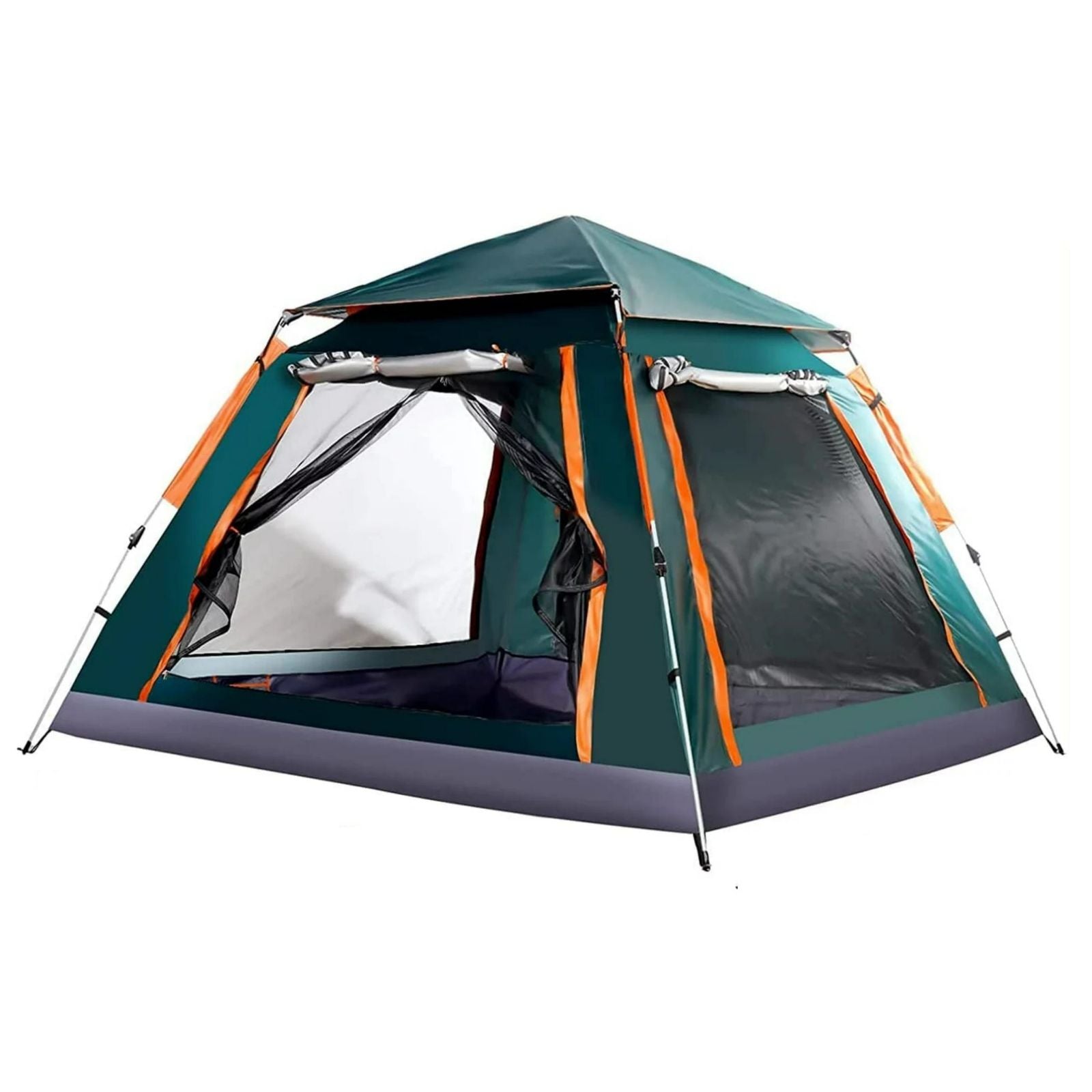 4 Person camping tent instant set up automatic dome tent waterproof  windproof outdoor camping sun protection shelters