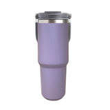 Stainless Steel Travel Mug with Leak-proof 2-in-1 Straw and Sip Lid, Vacuum Insulated Coffee Mug for Car, Office, Perfect Gifts, Keeps Liquids Hot or Cold