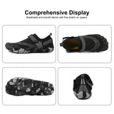 2025 NEW Water Shoes for Men & Women, Barefoot Non-Slip Aqua Socks, Quick-Dry Athletic Shoes for Beach, Pool, Hiking, River, Sea Diving, Gym & Outdoor Activities (Unisex)