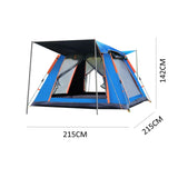 Instant Pop Up Tent for Hiking 2/3 Person Camping Tents, Waterproof Windproof Family Tent with Top Rainfly, Easy Set Up, Portable with Carry Bag, with UV Protection