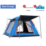 Instant Pop Up Tent for Hiking 2/3 Person Camping Tents, Waterproof Windproof Family Tent with Top Rainfly, Easy Set Up, Portable with Carry Bag, with UV Protection