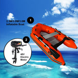 2.3M/3.0M/3.6M Inflatable Dinghy + 48V Electric Motor 2in1 Set
