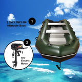 2.3M/3.0M/3.6M Inflatable Dinghy + 48V Electric Motor 2in1 Set