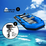 2.3M/3.0M/3.6M Inflatable Dinghy + 48V Electric Motor 2in1 Set