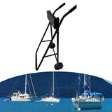 Outboard Boat Motor Stand Carrier Cart Engine Stand Multi Purpose Easy to Use Sturdy Support