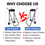 Outboard Boat Motor Stand Carrier Cart Engine Stand Multi Purpose Easy to Use Sturdy Support