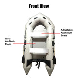 2.3M/3.0M/3.6M Inflatable Boat Dinghy Tender Pontoon Rescue & Dive Boat Fishing Boat with Hard Air-Deck Floor