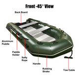 2.3m/3.0m/3.6m Inflatable Dinghy + 4 Stroke Outboard Motor 2 in 1 Set