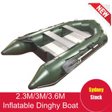 2.3M/3.0M/3.6M Inflatable Boat Dinghy Tender Pontoon Rescue & Dive Boat Fishing Boat with Hard Air-Deck Floor