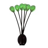 3 Pcs Solar Halloween Decorations Outdoor Scary Skull Stake Lights for Halloween Yard Haunted Graveyard Waterproof Pathway Lights Halloween Frightening Decor Lights