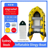 Upgraded Inflatable Assault Boat with Aluminum Alloy Deck Stability, Durability, and Versatility Redefined