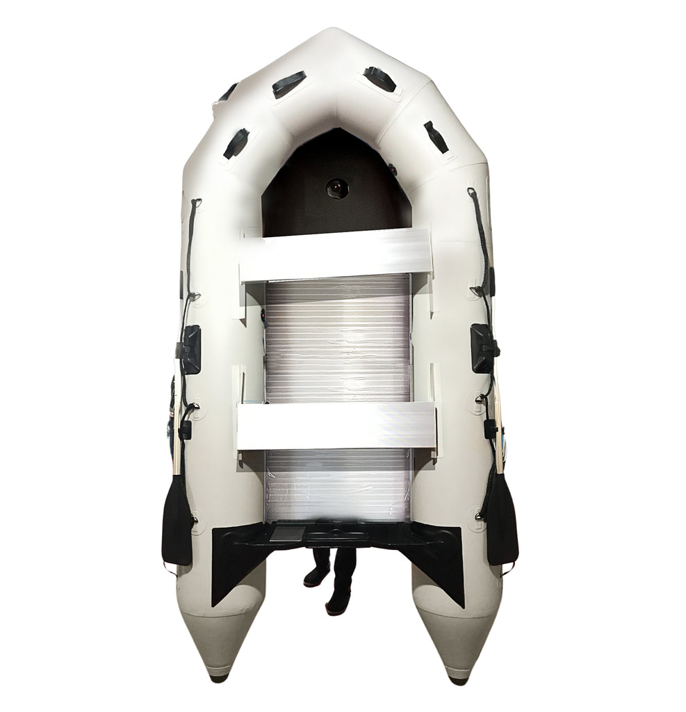 Upgraded Inflatable Assault Boat with Aluminum Alloy Deck, high-qualit ...