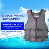 Life Jacket for Unisex Adjustable Safety Breathable Life Vest for Men Women