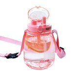 Outdoor Water Bottle With Straw 45oz (1300ml) Large Capacity