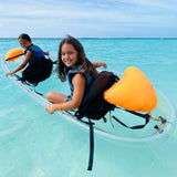 2 Person Crystal Clear Kayak Transparent Canoe