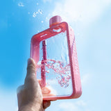 A5 Flat Water Bottle for Cold Drink/Warm Drink - BPA Free Water Bottle - Leak Proof. 380ml