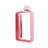 A5 Flat Water Bottle for Cold Drink/Warm Drink - BPA Free Water Bottle - Leak Proof. 380ml