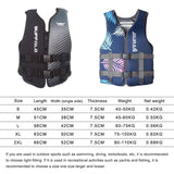 Life Jacket for Unisex Adjustable Safety Breathable Life Vest for Men Women