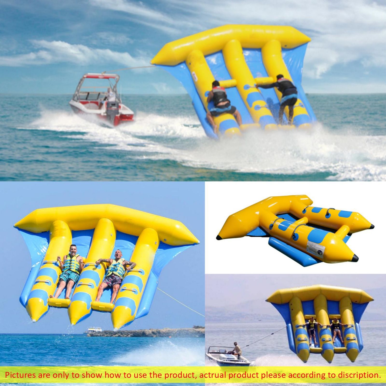 2 Person Water Tube | Inflatable Boat Tube – Jack's Aqua Sports