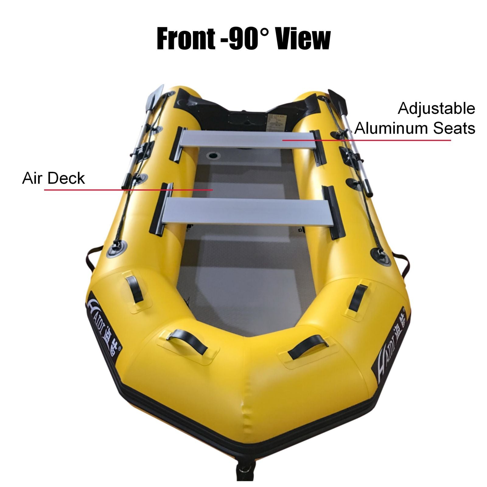 3 Person Fishing Boat PVC 2.3M Inflatable Kayak Thick And Wear-resistant  Canoe With Air Mat Floor And Boats Accessories