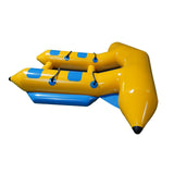 Inflatable 4 Person/Seat Towable Tube Inflatable Boat Raft Float Water Game Flying Fish Blower